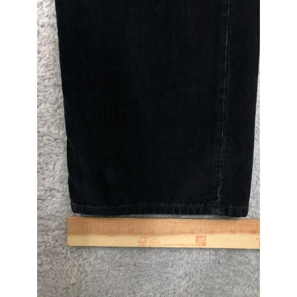 Banana Republic Corduroy Pants Mens 34x30 (Tag 33x30) Navy Blue Straight *Flaw
